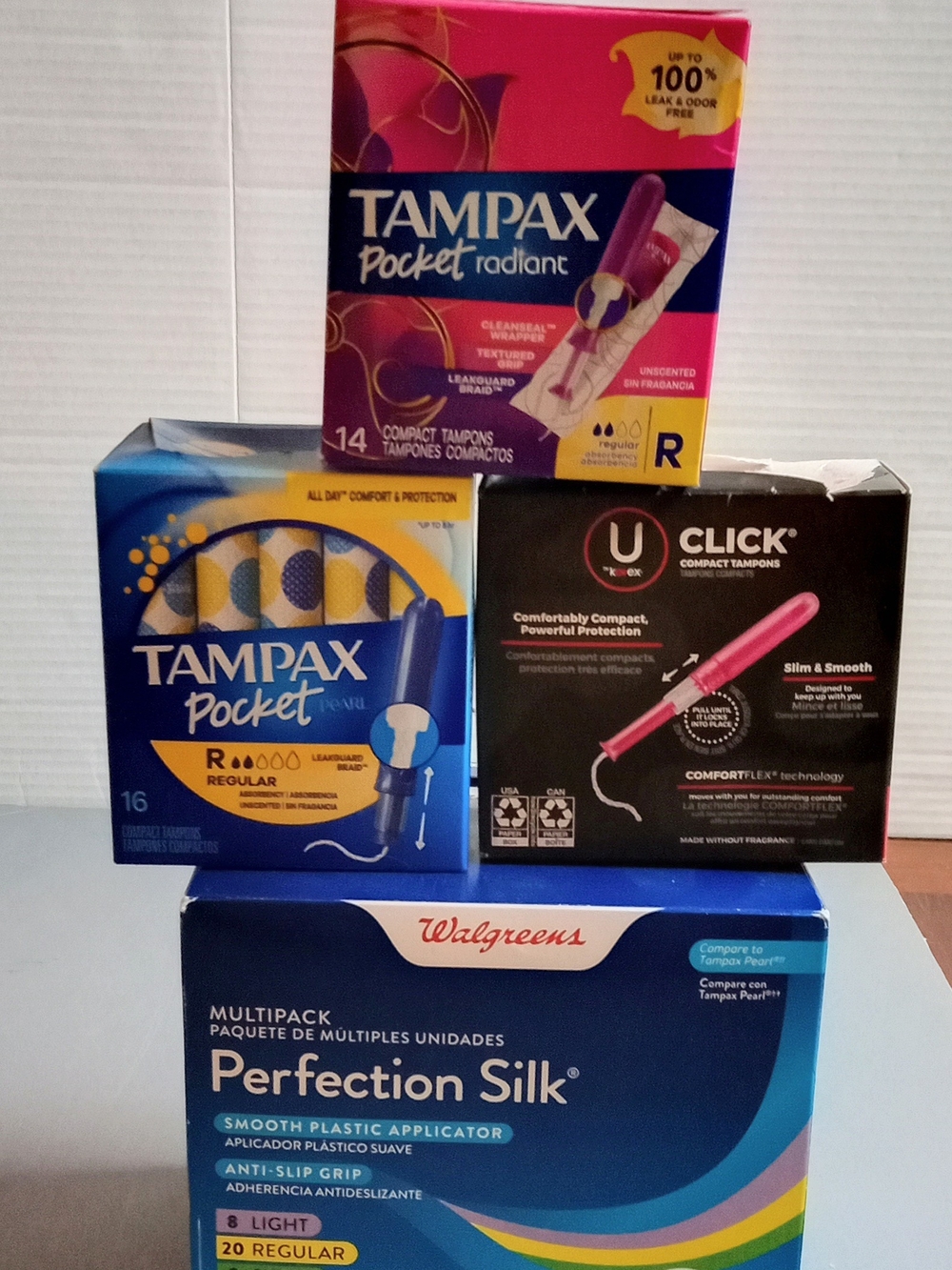 Tampax & U by Kotex Tampon Multipack 45 Total